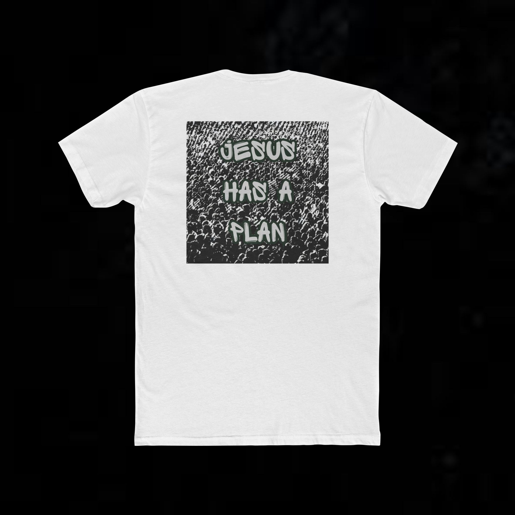 Jesus Has a Plan Fitted T-Shirt