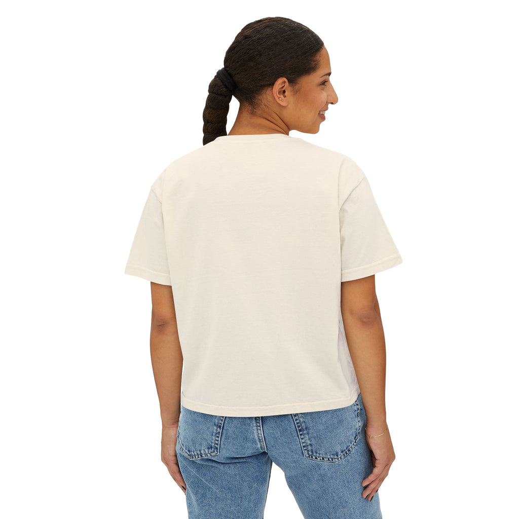 Jesus John 3:16 Boxy Tee — Women's Christian Graphic T‑Shirt