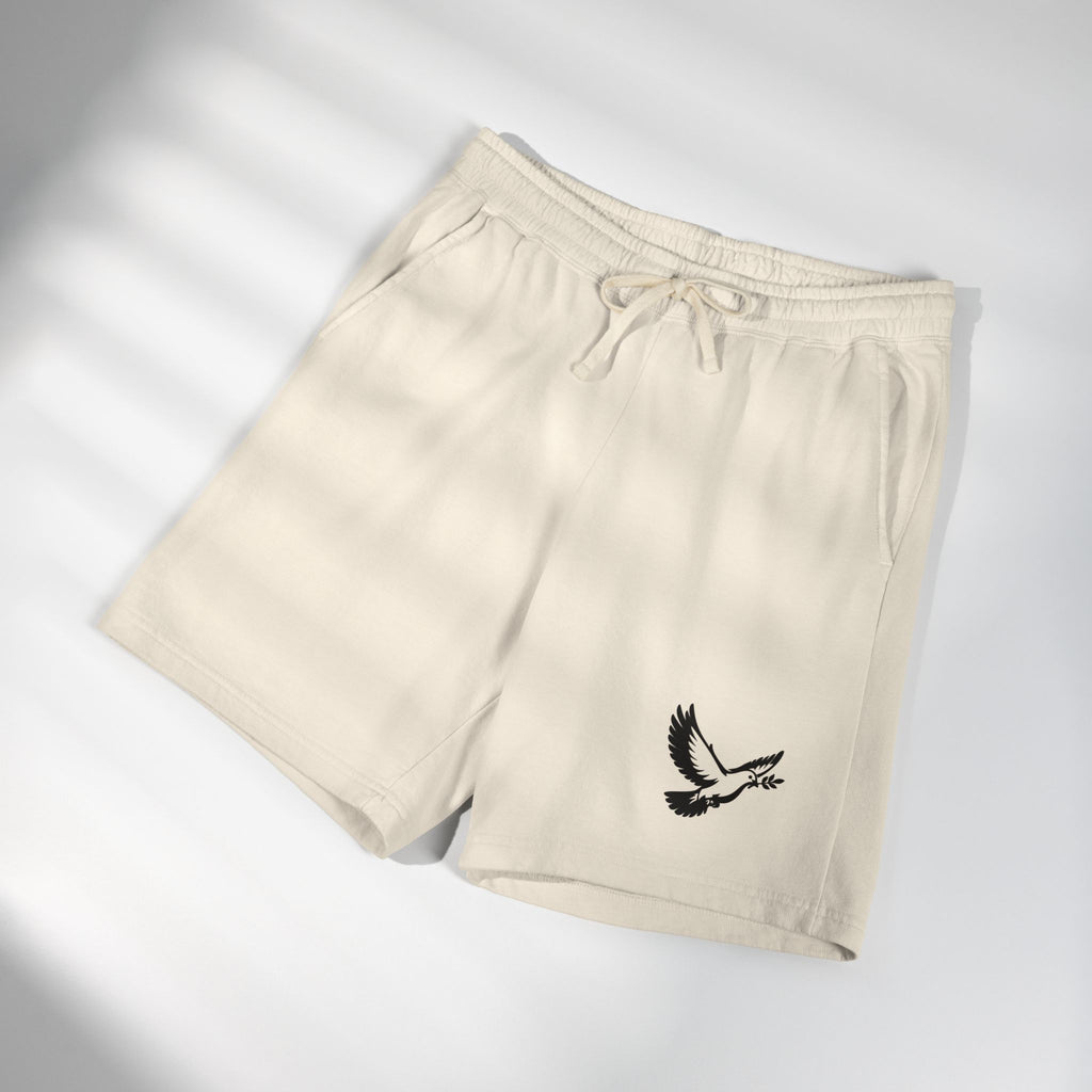 Lightweight Fleece Shorts —Flying Bird