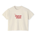 The Jesus Club Boxy Tee — Women's Faith Graphic T-Shirt